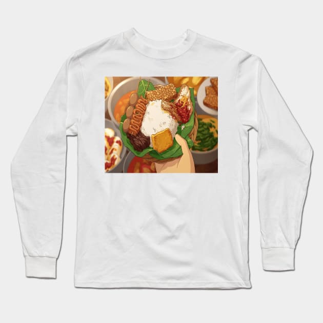 Asian Food Long Sleeve T-Shirt by artforrart